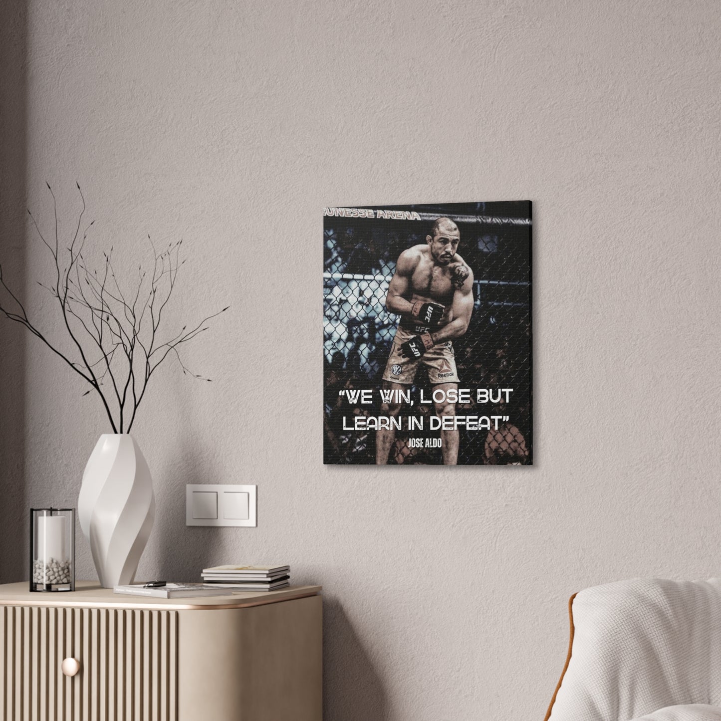 LUXURY JOSE ALDO CANVAS