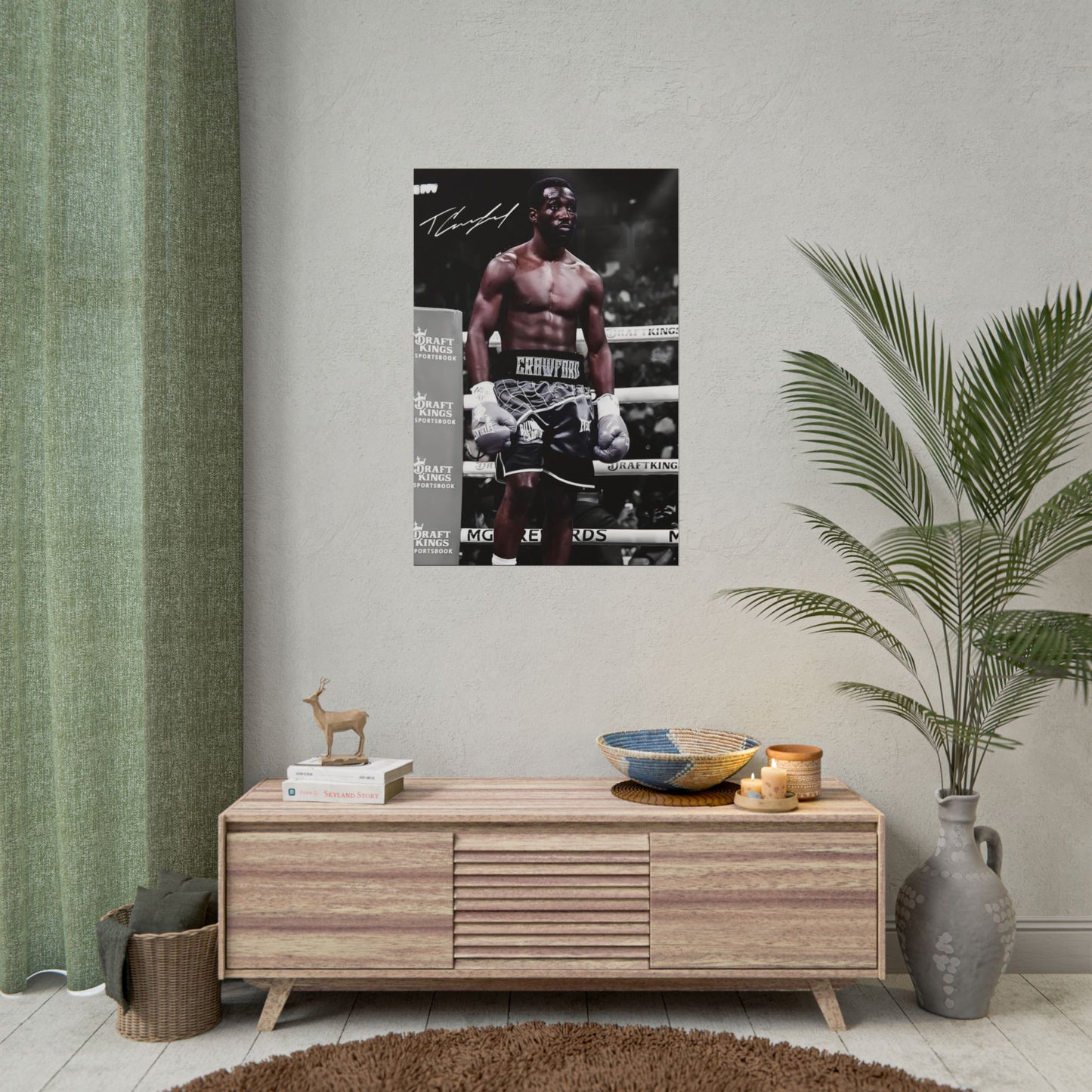 Terrance Crawford Boxing Poster Rolled Posters | Bud Crawford Wall Decor