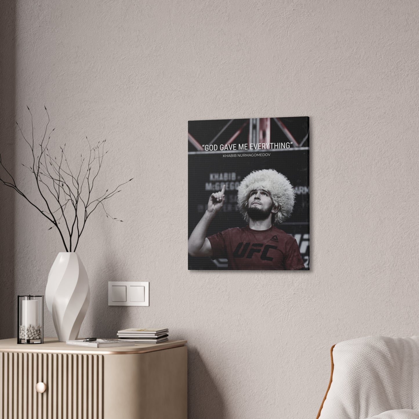 LUXURY KHABIB NURMAGOMEDOV CANVAS