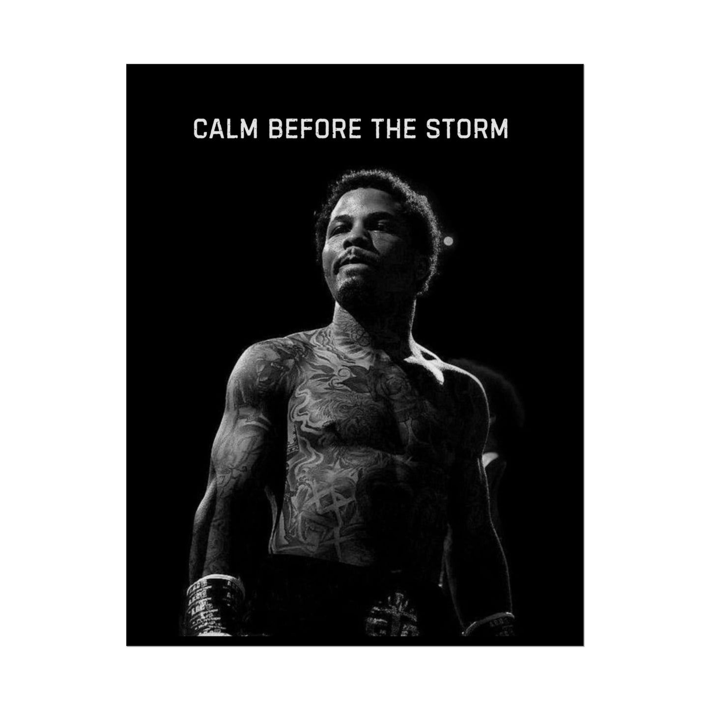 TANK DAVIS POSTER - CALM BEFORE THE STORM