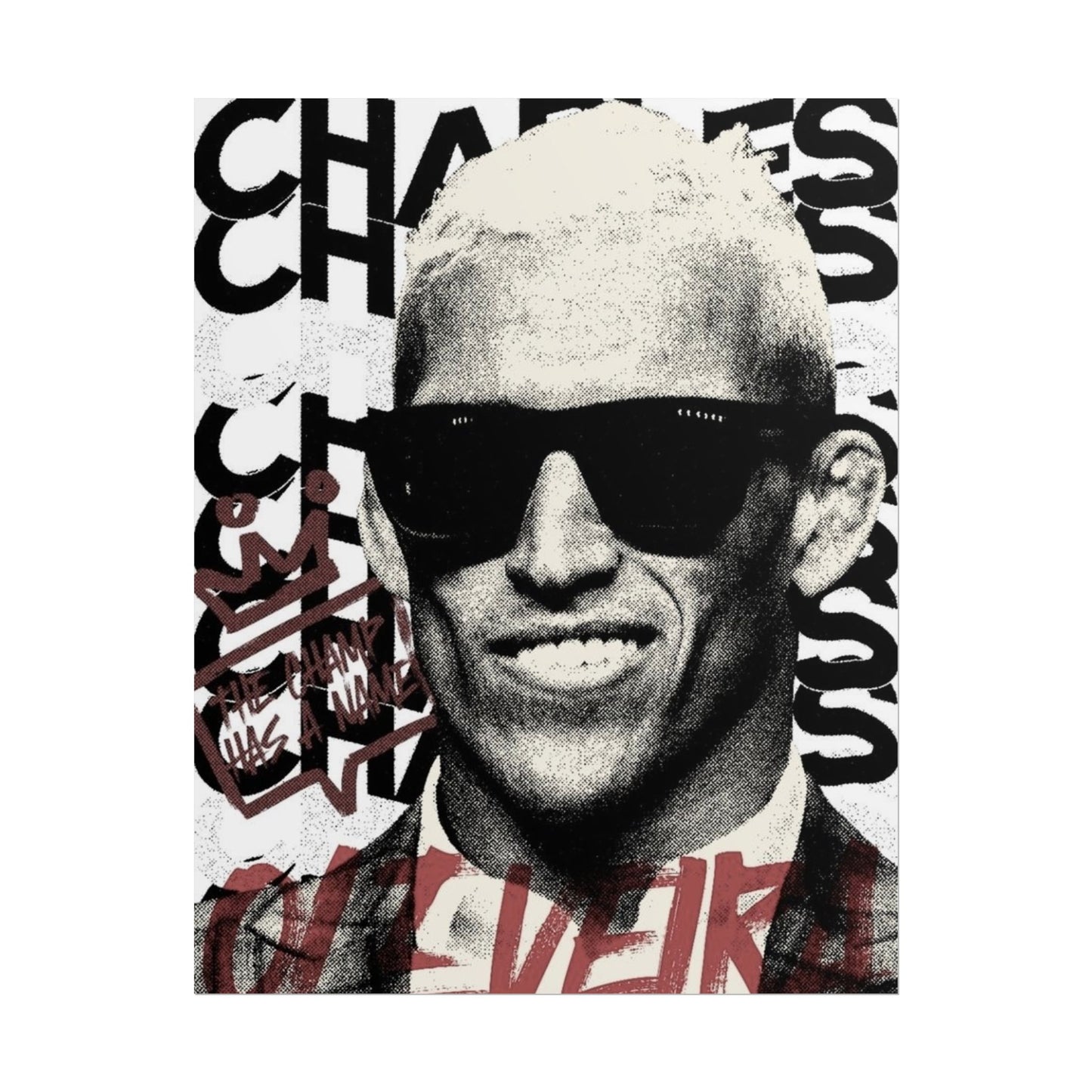 CHARLES OLIVEIRA POSTER - THE CHAMP HAS A NAME