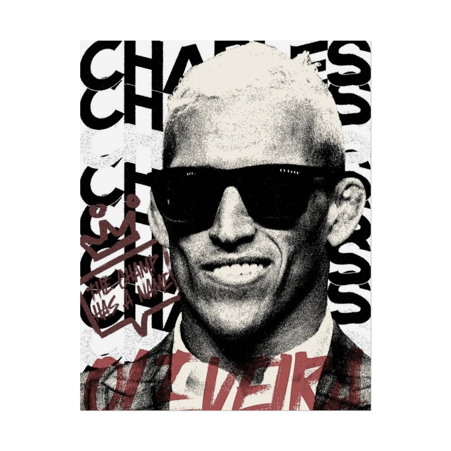 CHARLES OLIVEIRA POSTER - THE CHAMP HAS A NAME