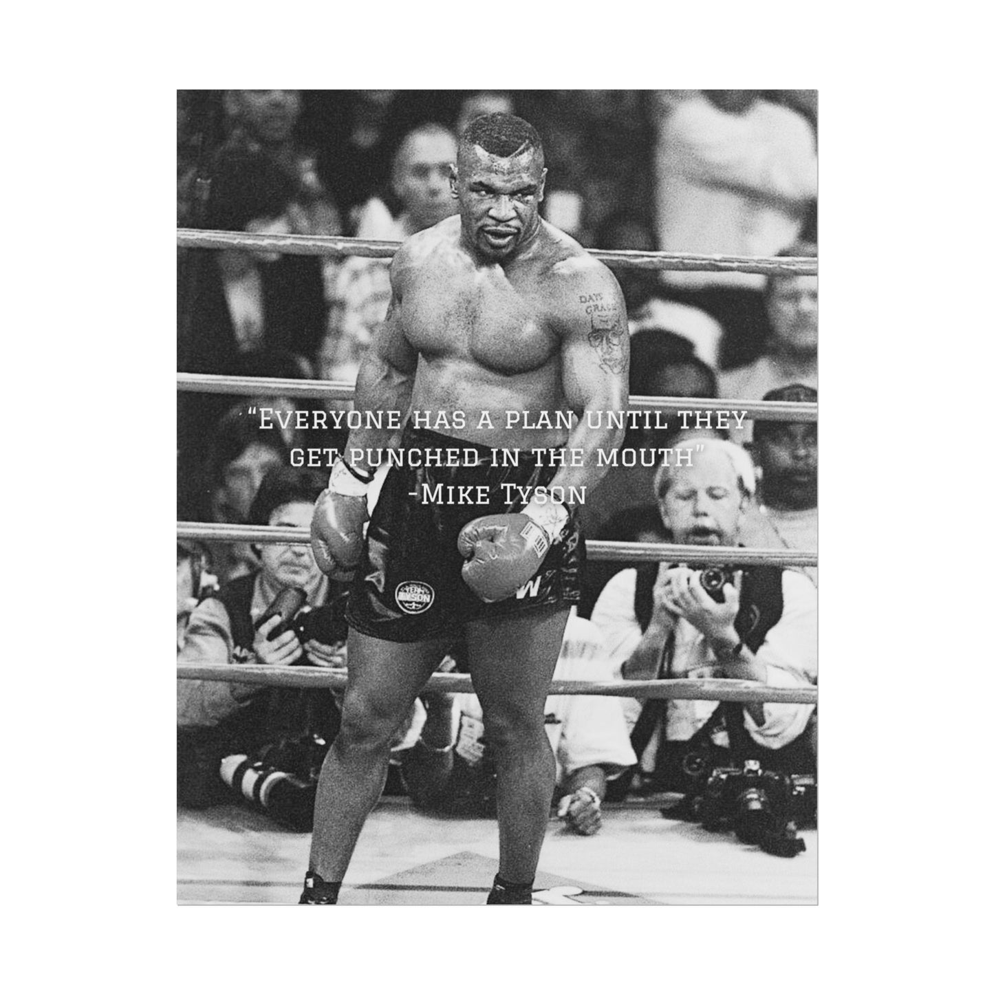 MIKE TYSON POSTER - EVERYONE HAS A PLAN