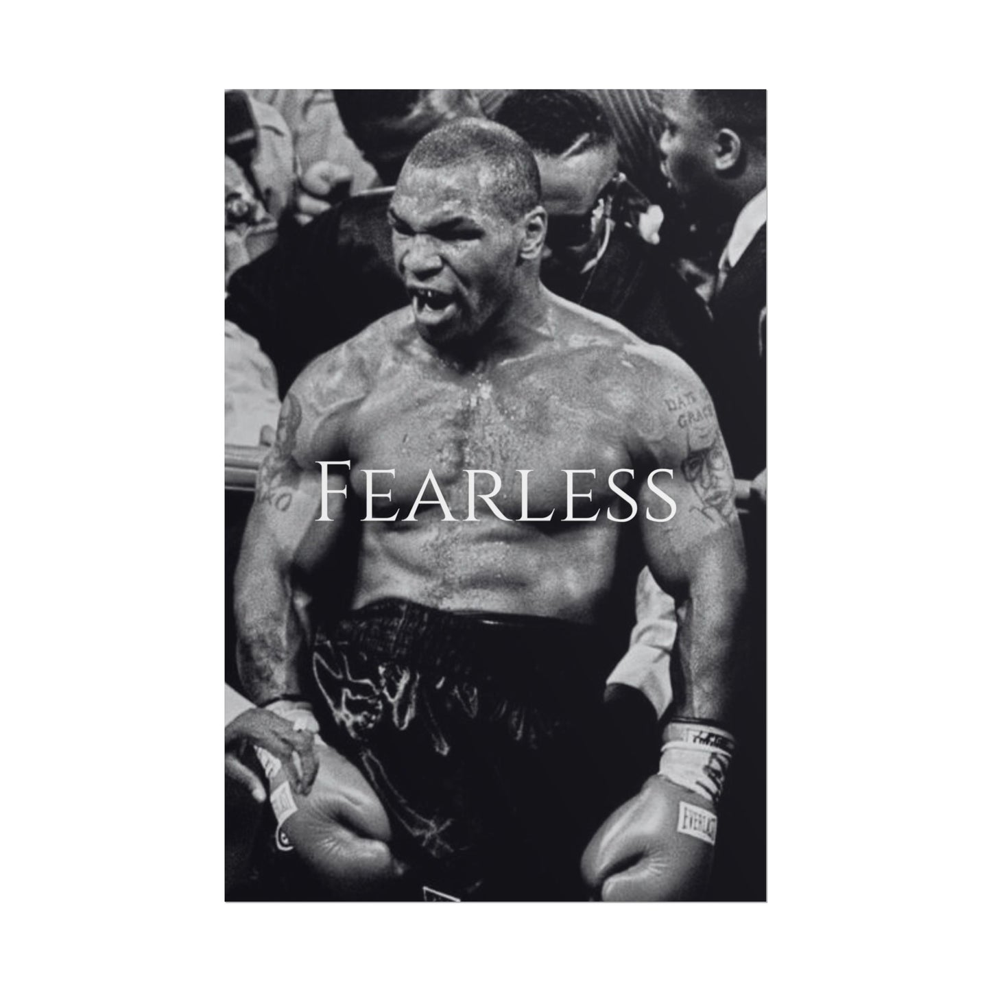 MIKE TYSON POSTER - FEARLESS