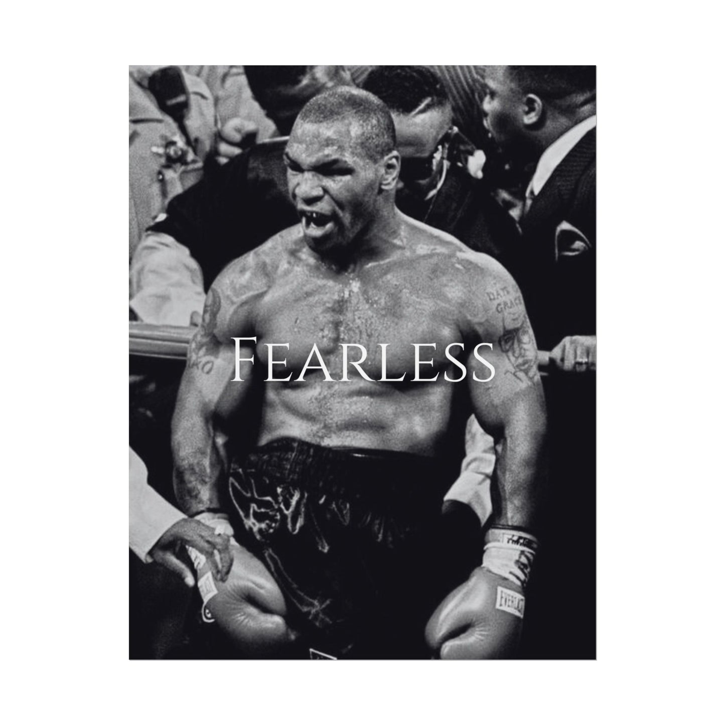 MIKE TYSON POSTER - FEARLESS