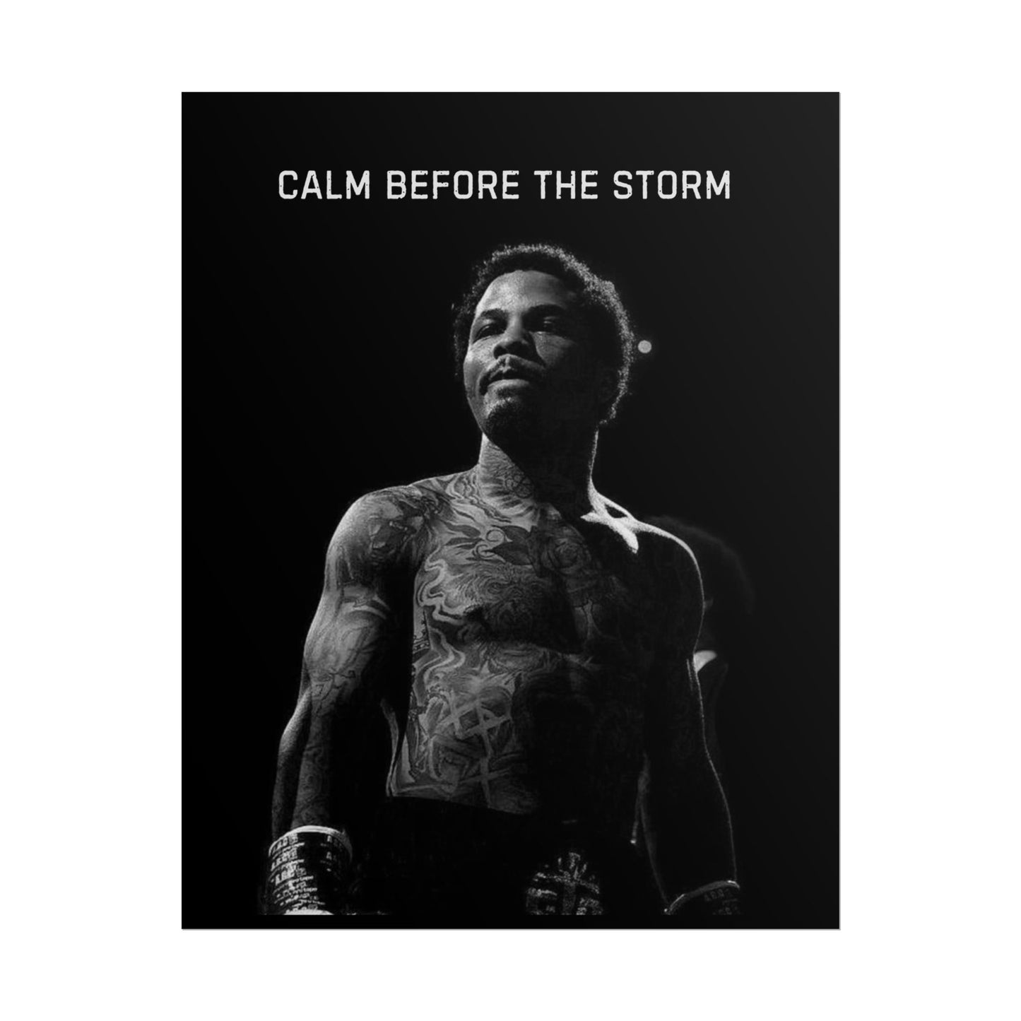 TANK DAVIS POSTER - CALM BEFORE THE STORM