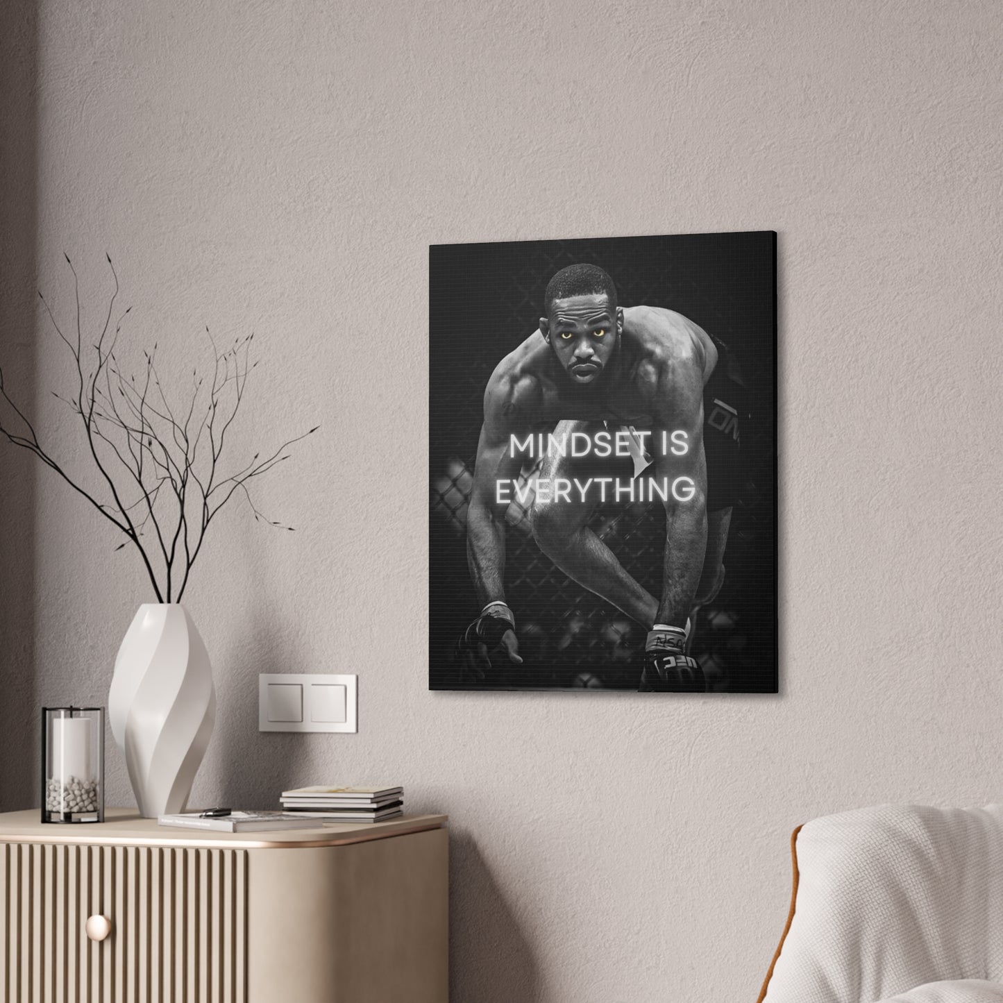 LUXURY JON JONES MINDSET CANVAS