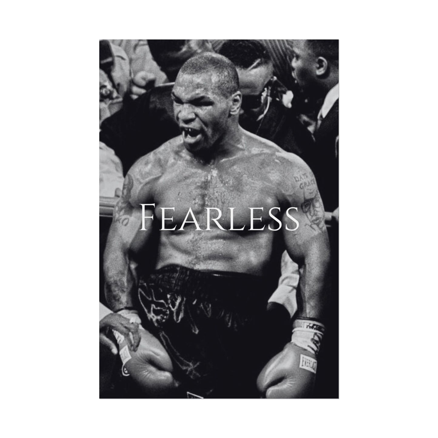 MIKE TYSON POSTER - FEARLESS