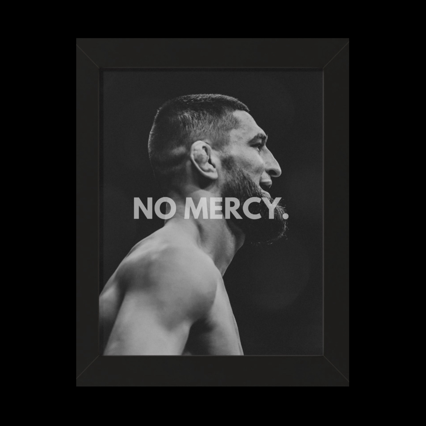 KHAMZAT CHIMAEV FRAMED POSTER