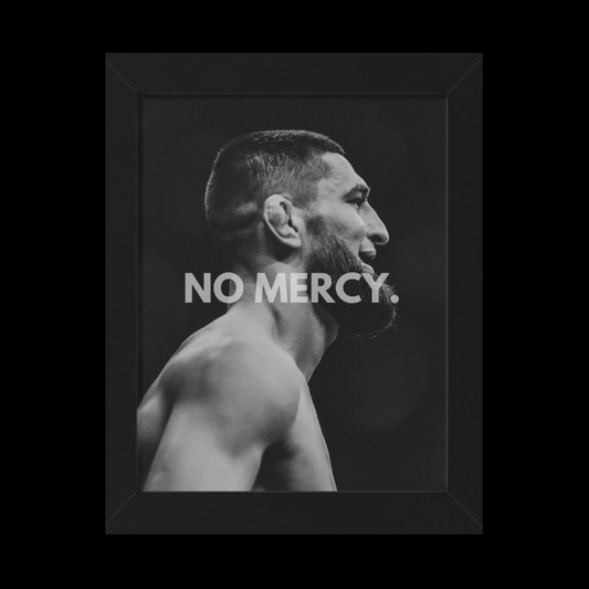 KHAMZAT CHIMAEV FRAMED POSTER