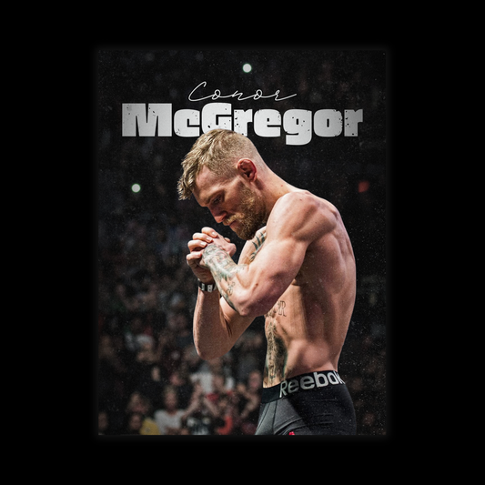 Conor McGregor Poster Rolled Posters | UFC MMA Wall Decor Ireland Featherweight GOAT Ireland