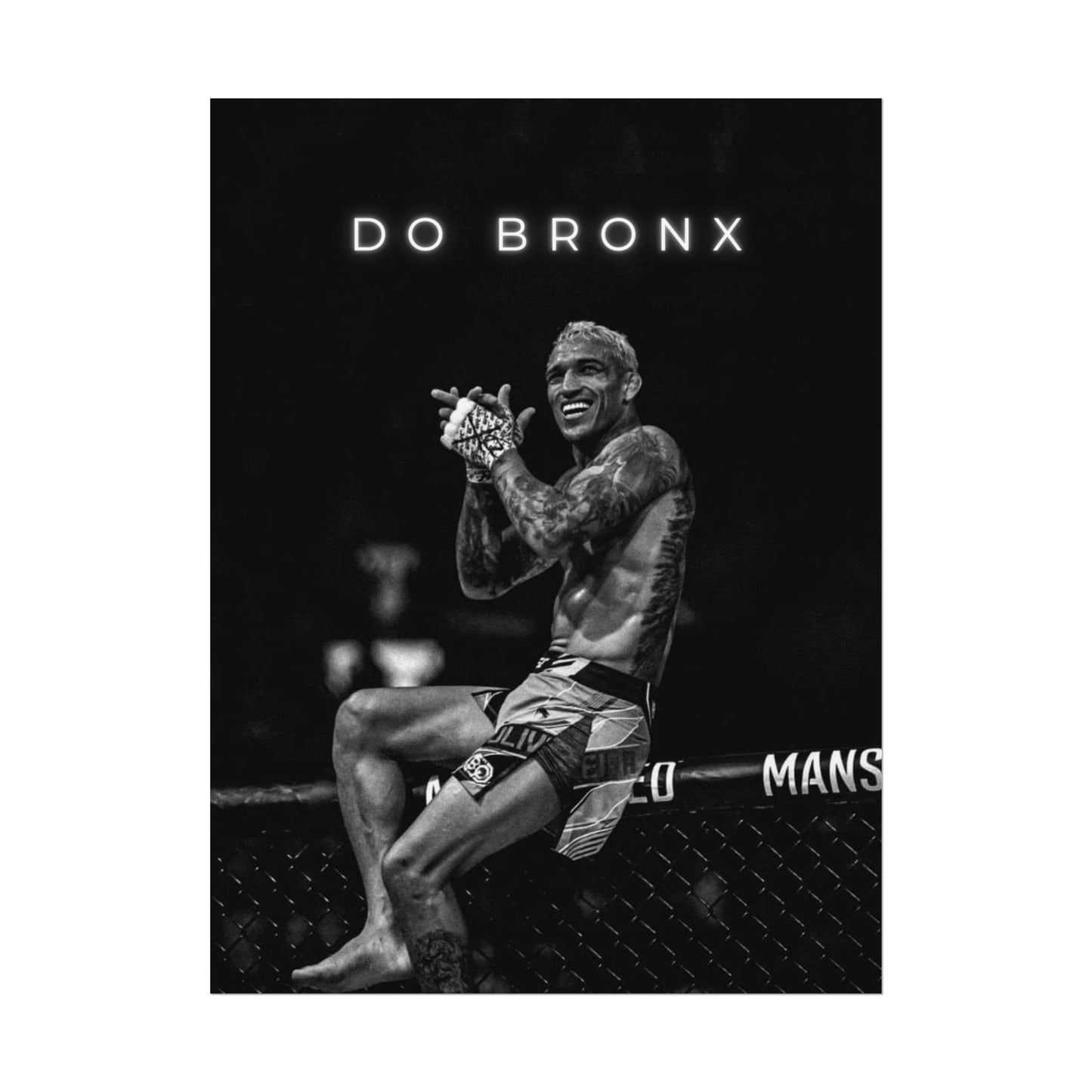 CHARLES OLIVEIRA POSTER - DO BRONX