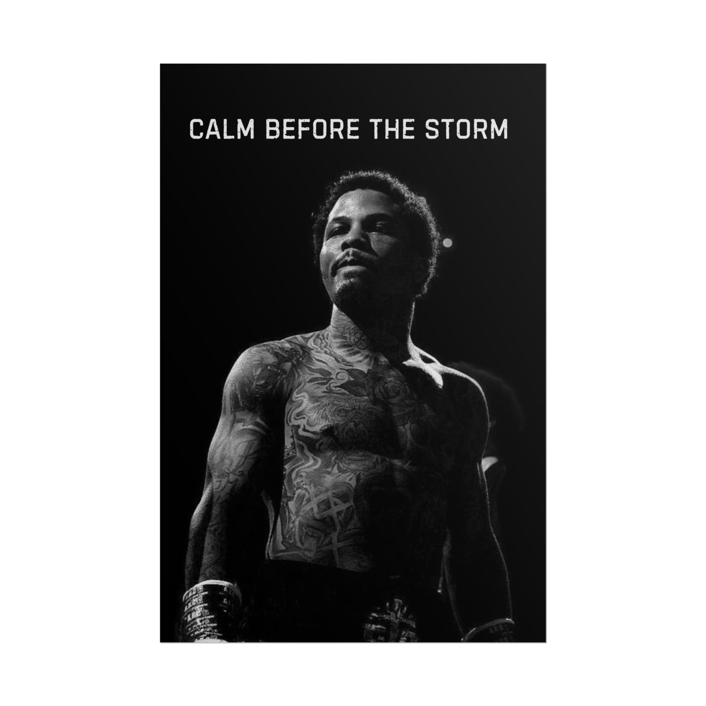 TANK DAVIS POSTER - CALM BEFORE THE STORM