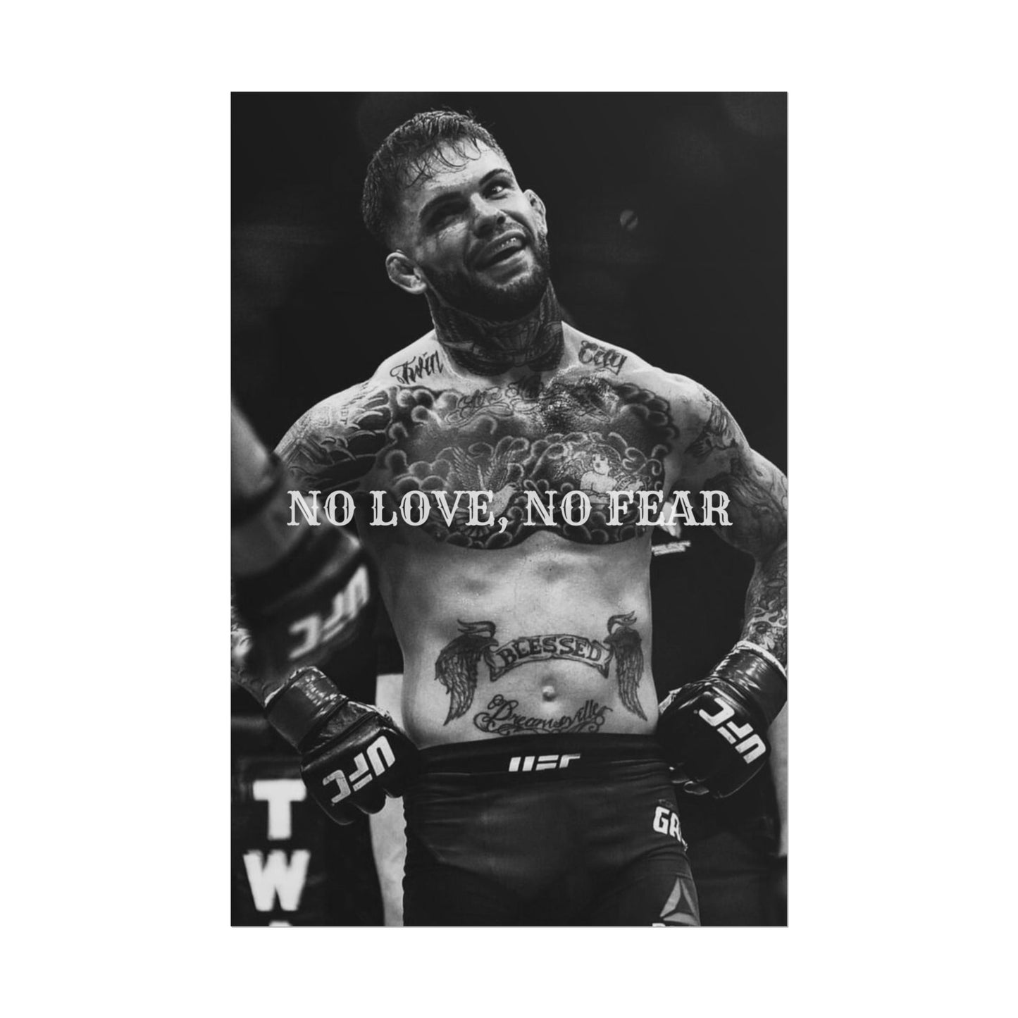 CODY GARBRANDT POSTER - NO LOVE, NO FEAR