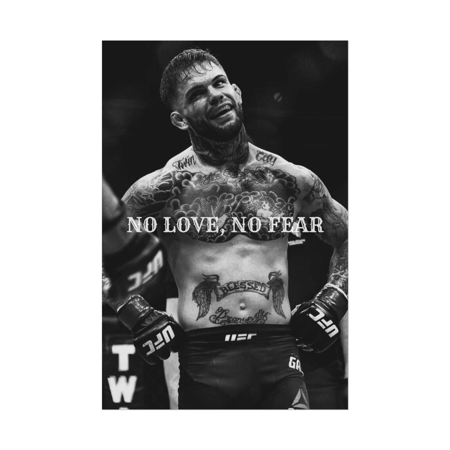 CODY GARBRANDT POSTER - NO LOVE, NO FEAR