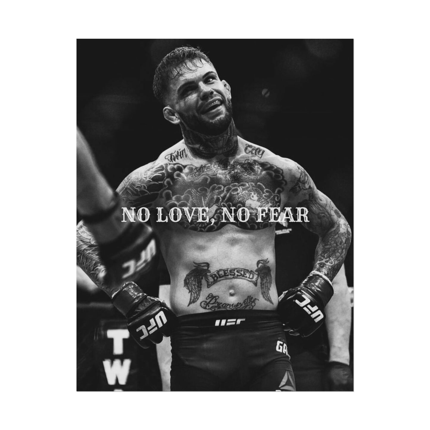 CODY GARBRANDT POSTER - NO LOVE, NO FEAR