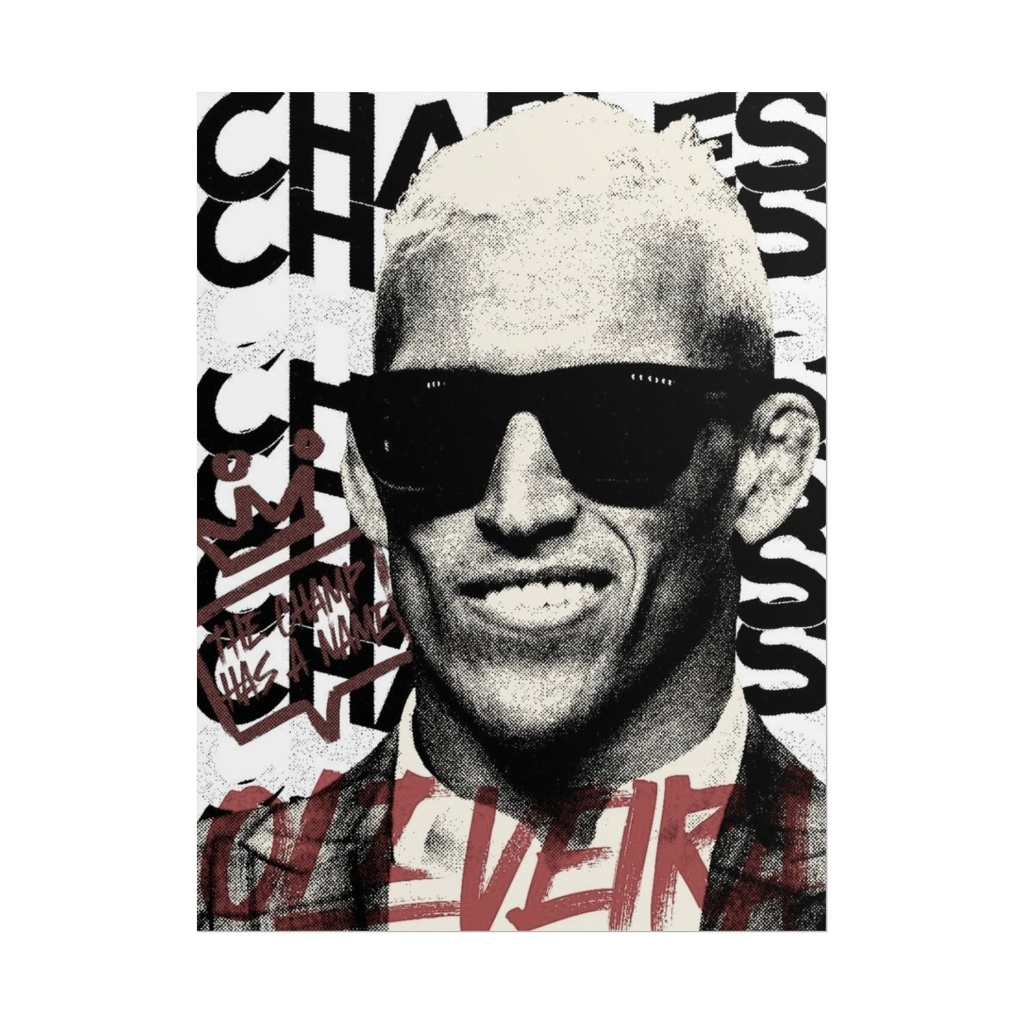 CHARLES OLIVEIRA POSTER - THE CHAMP HAS A NAME