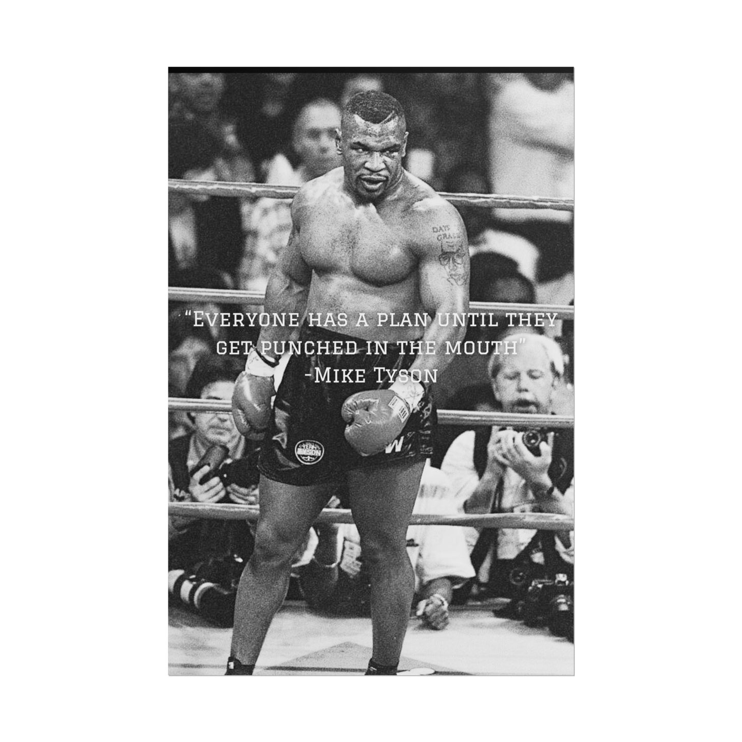 MIKE TYSON POSTER - EVERYONE HAS A PLAN