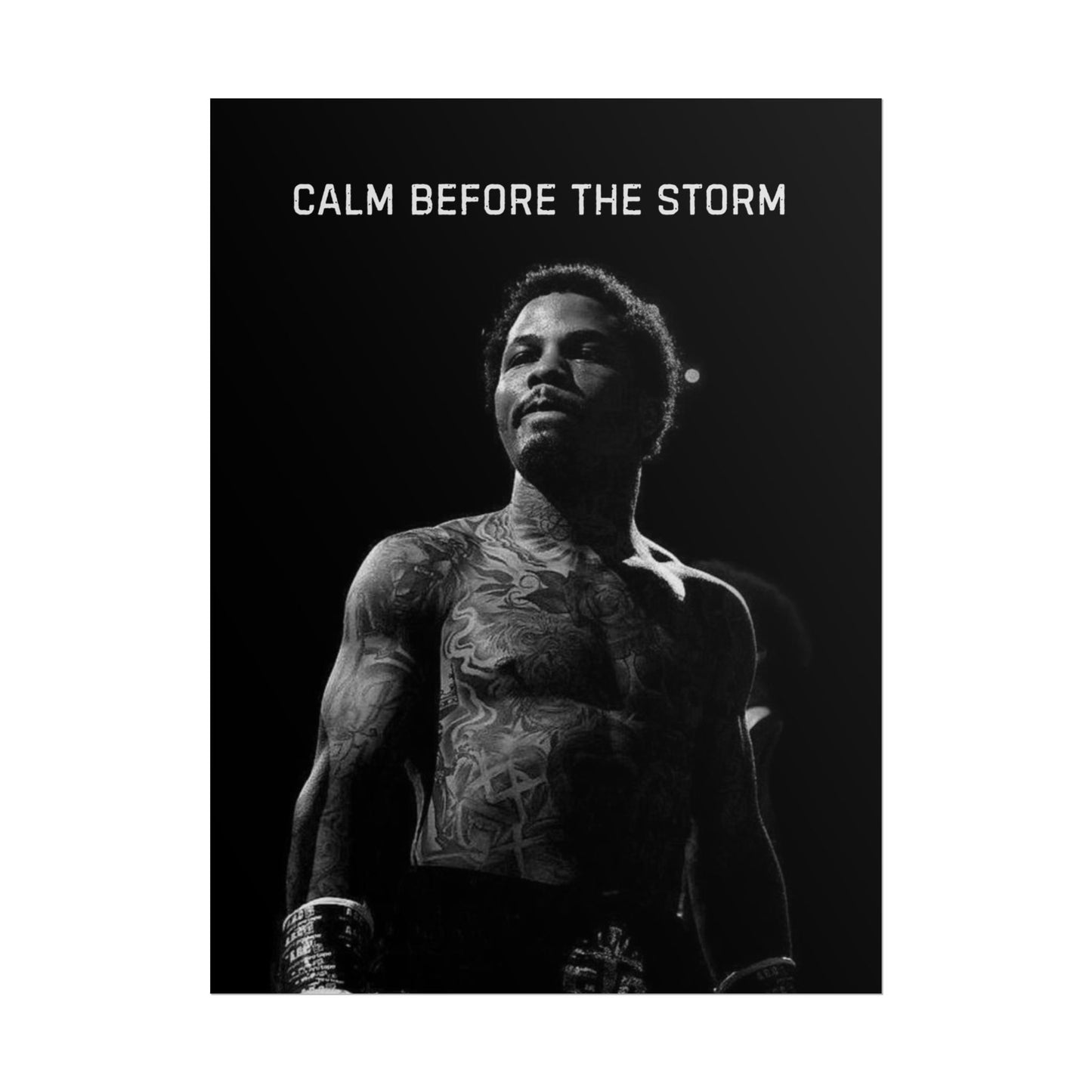 TANK DAVIS POSTER - CALM BEFORE THE STORM