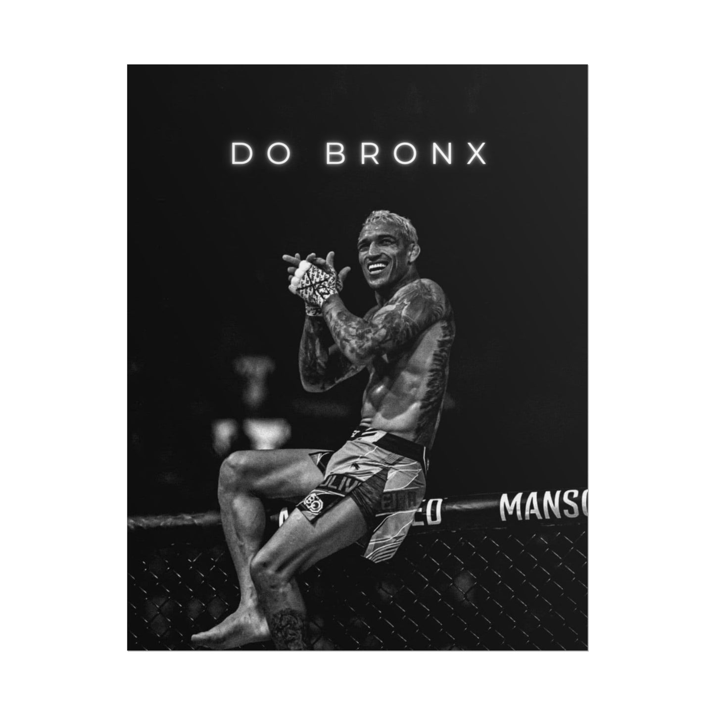 CHARLES OLIVEIRA POSTER - DO BRONX