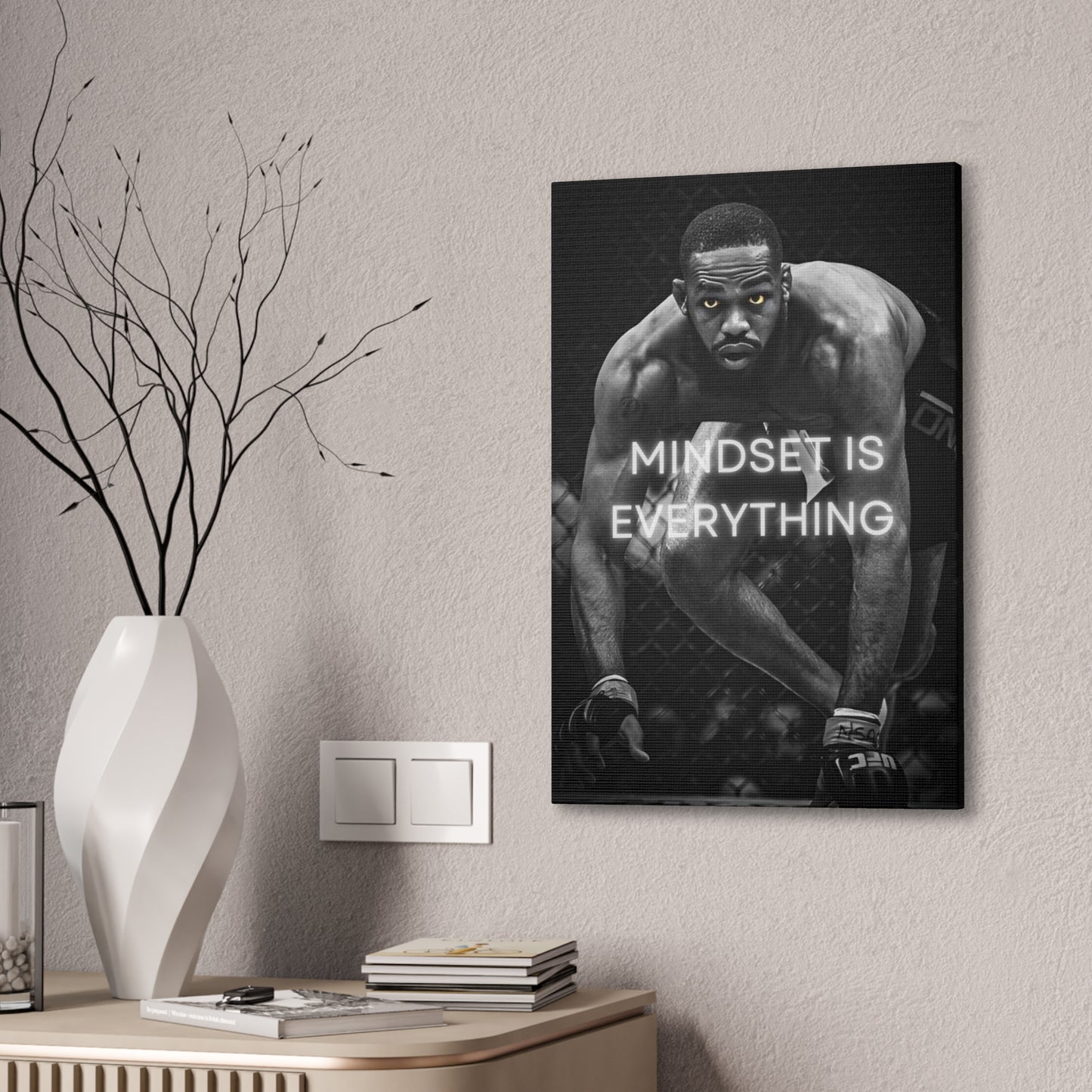 LUXURY JON JONES MINDSET CANVAS