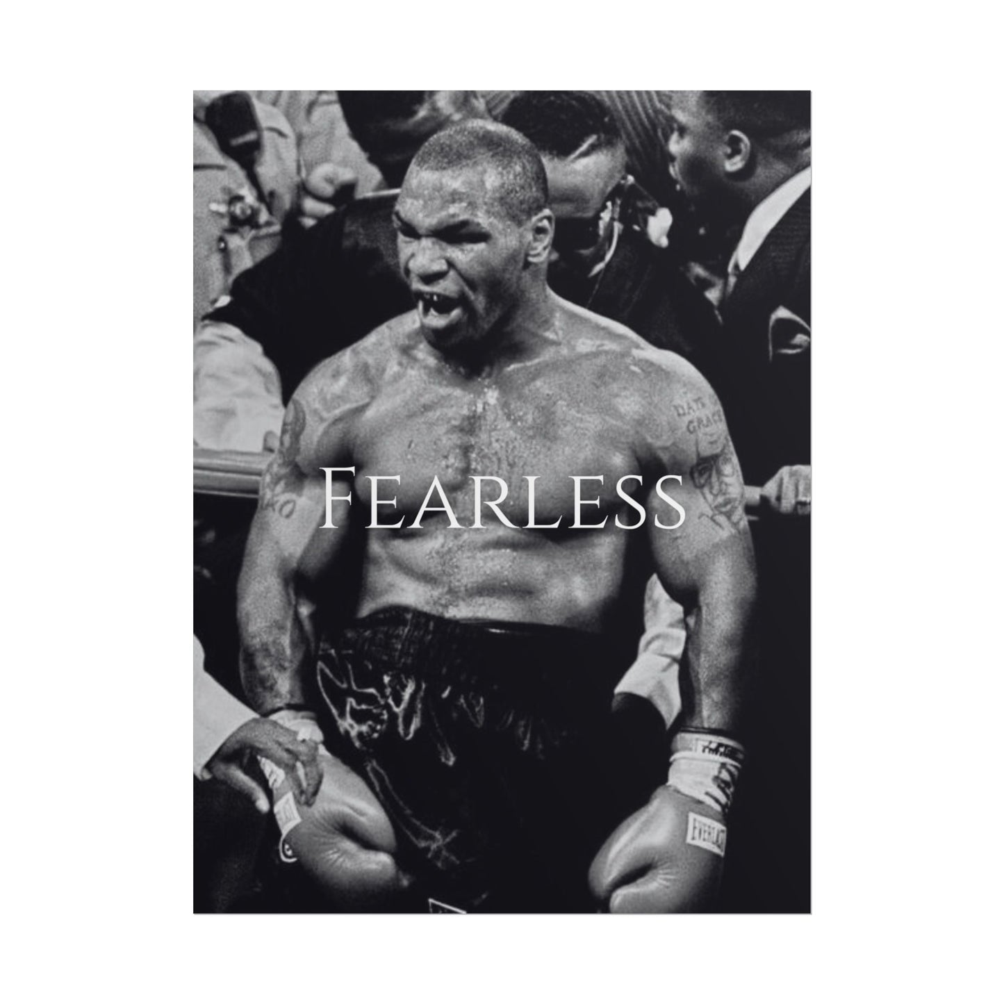 MIKE TYSON POSTER - FEARLESS