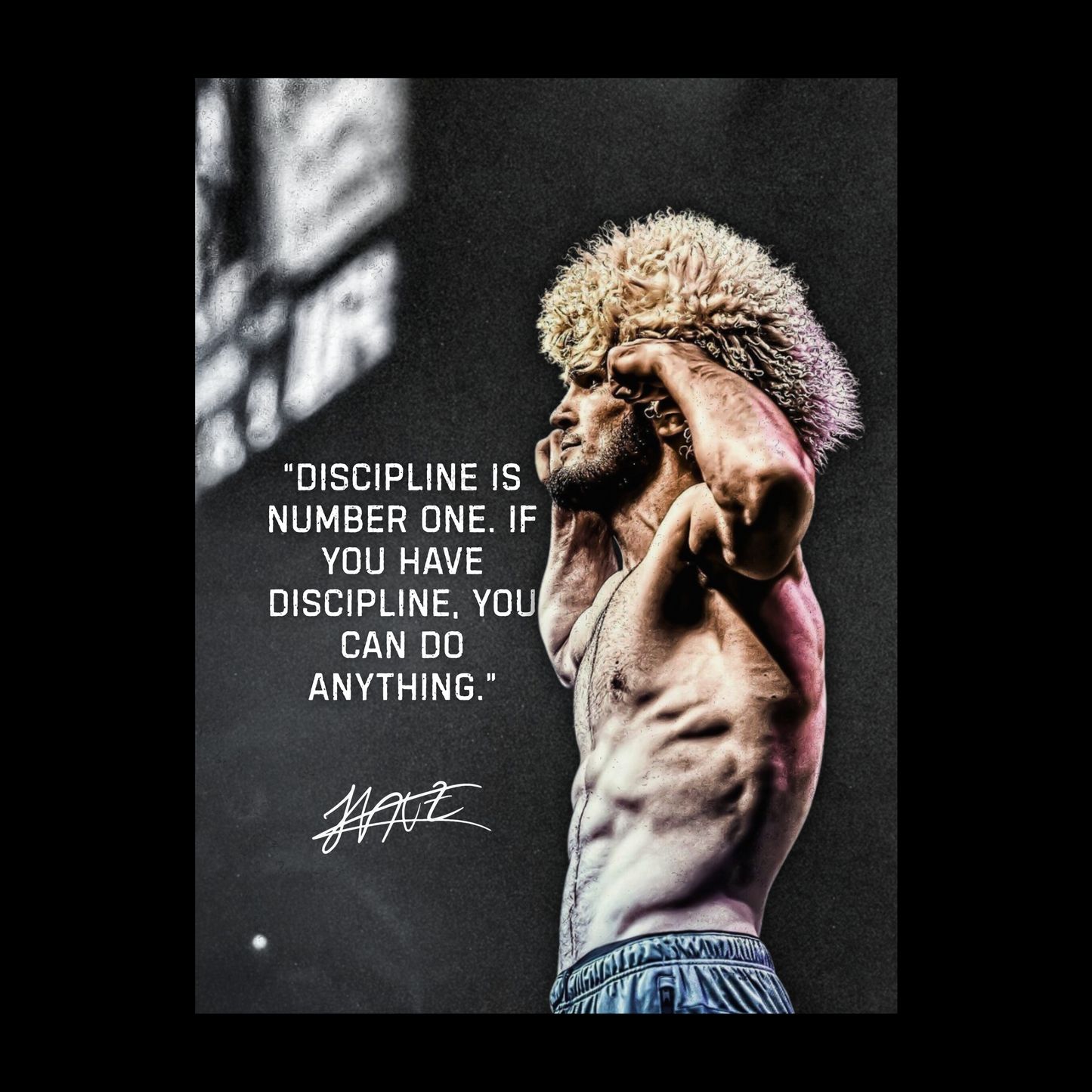 KHABIB NURMAGOMEDOV POSTER