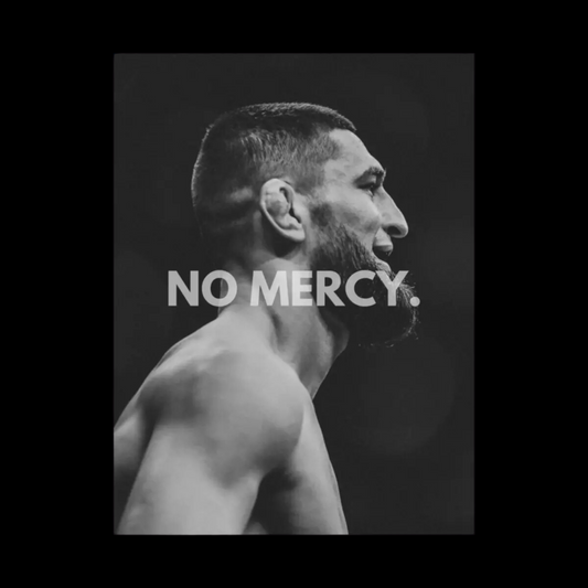 KHAMZAT CHIMAEV POSTER - NO MERCY