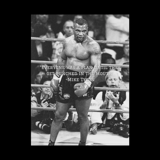 MIKE TYSON POSTER - EVERYONE HAS A PLAN