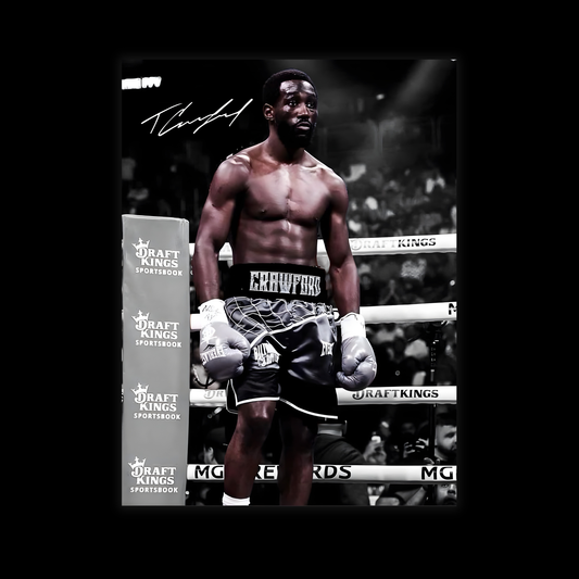 Terrance Crawford Boxing Poster Rolled Posters | Bud Crawford Wall Decor