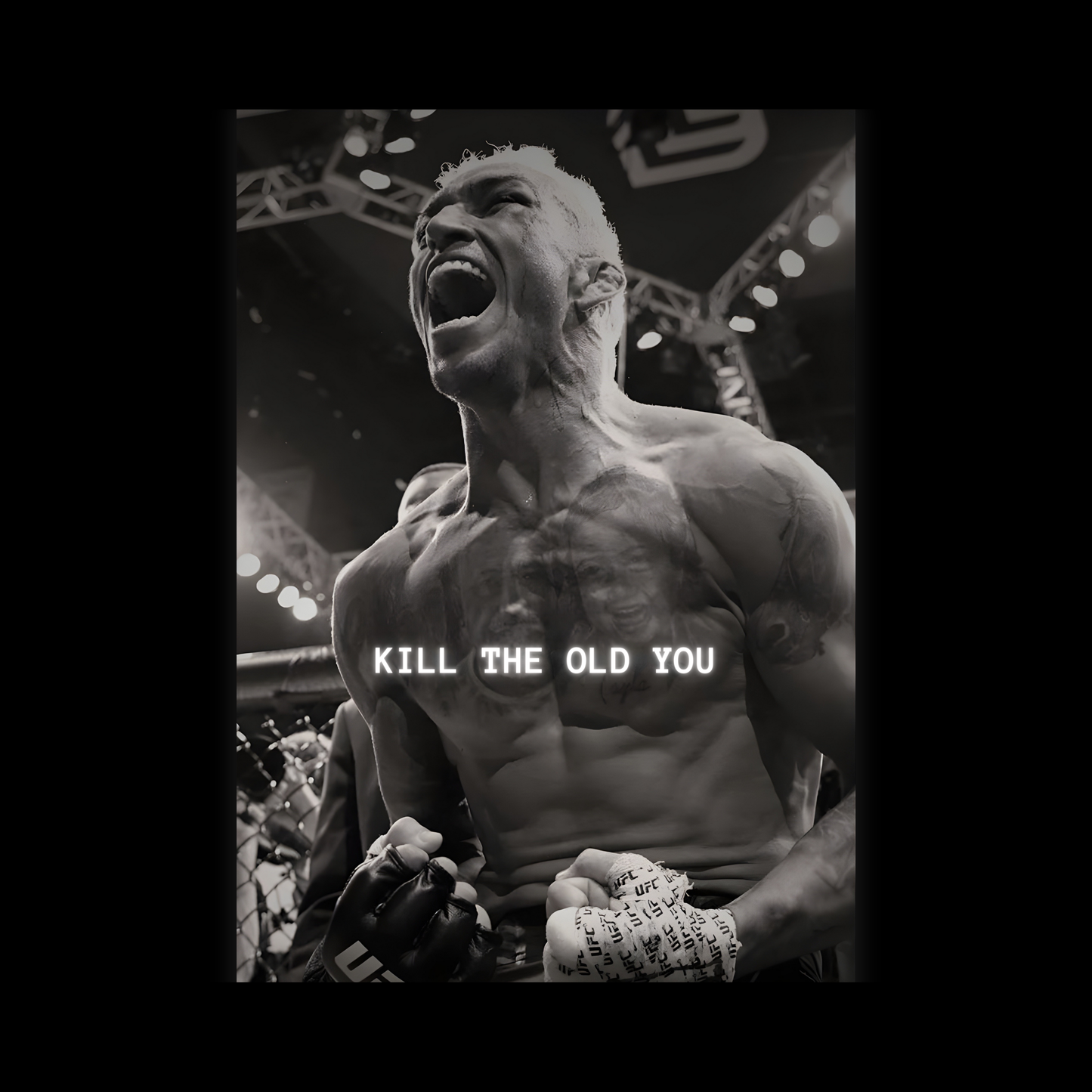 Charles Oliveira Poster, UFC Wall Decor, Brazil MMA Fan Gift, Man Cave Dorm Room Art, Rolled Posters