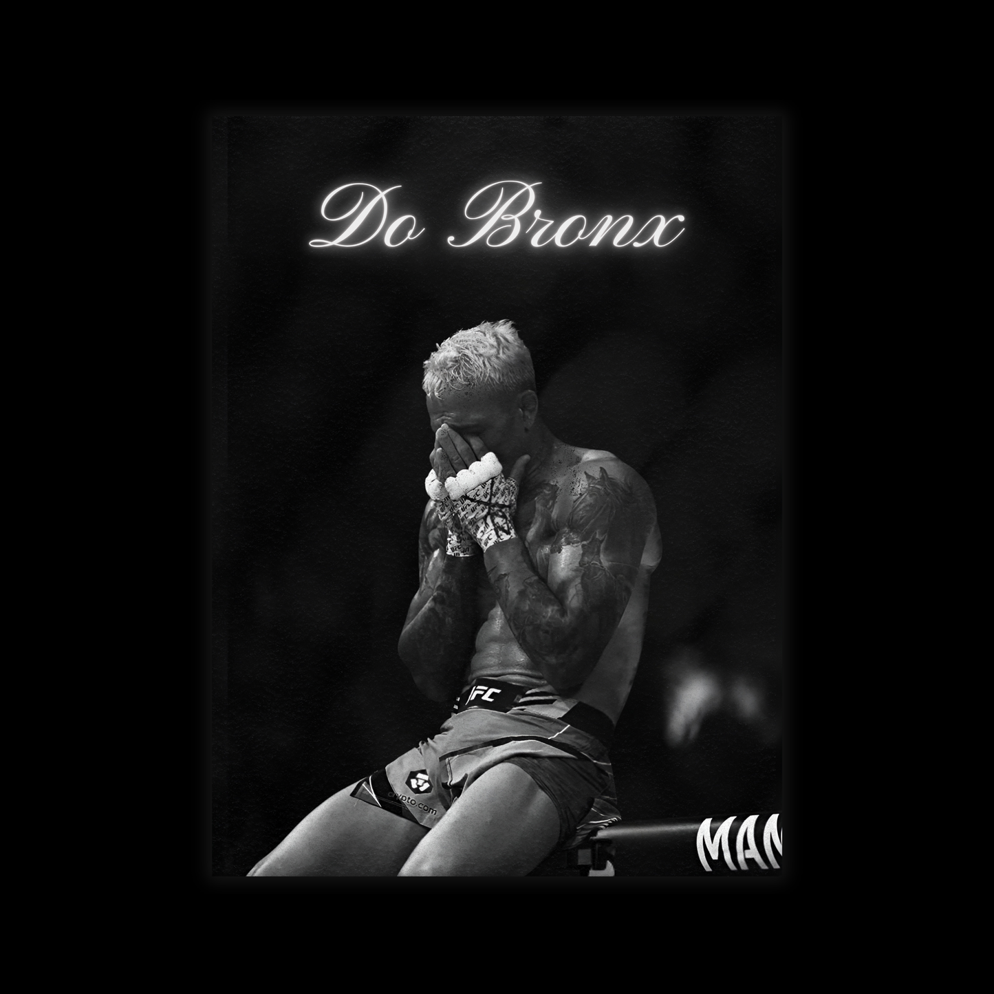 Charles Oliveira Poster, UFC Wall Decor, Brazil MMA Fan Gift, Man Cave Dorm Room Art, Rolled Posters