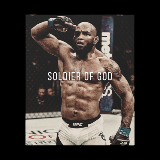 LUXURY SOLDIER OF GOD CANVAS