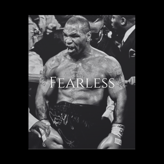 LUXURY MIKE TYSON “FEARLESS” CANVAS